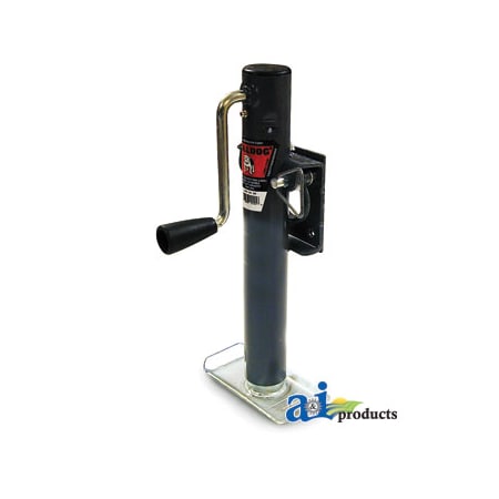 A & I Products Jack, Trailer & Imp., Weld-on Swivel Brkt (2000 Lb.) 23" x7" x3" A-15A151SW